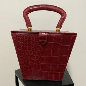 Staud Mock-Crock Purse